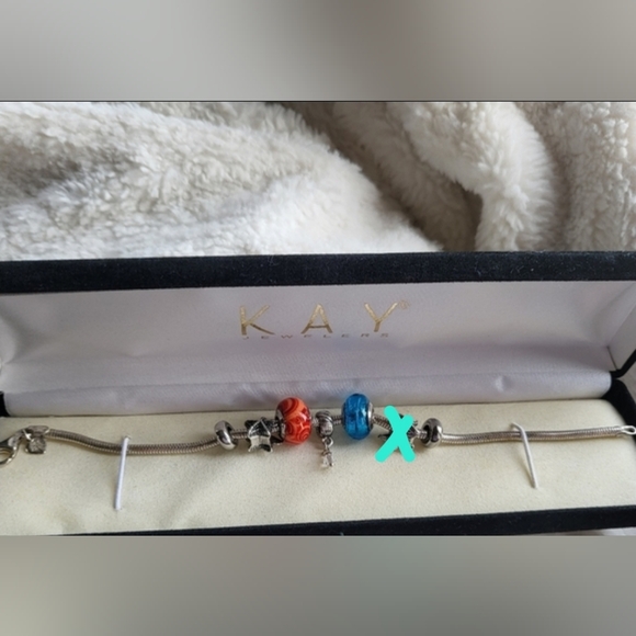 Kay Jewelers Michael Anthony Charmed Memories Bracelet with charms ✨️ #1 - Picture 1 of 9
